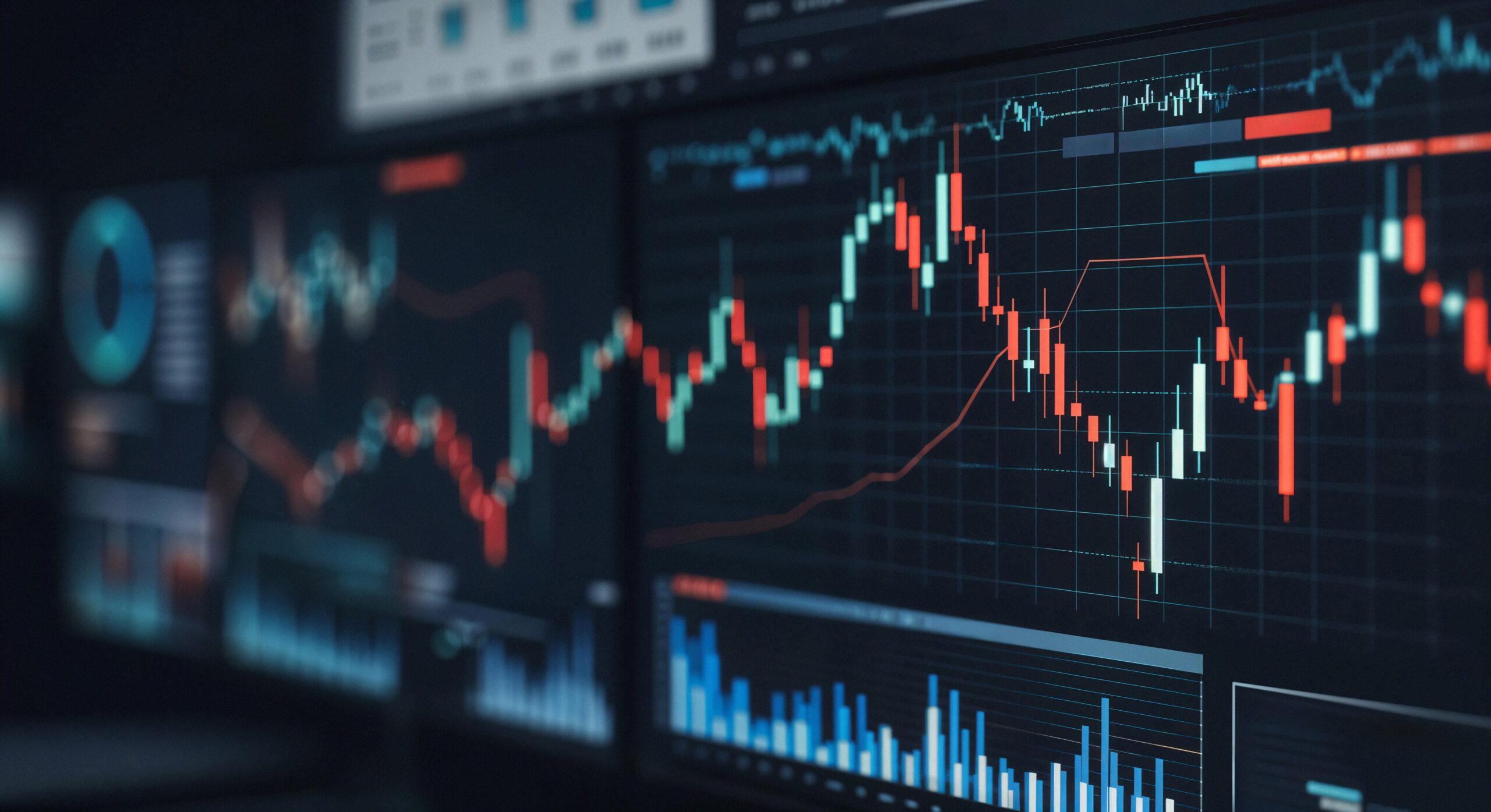 financial data visualization stock market charts