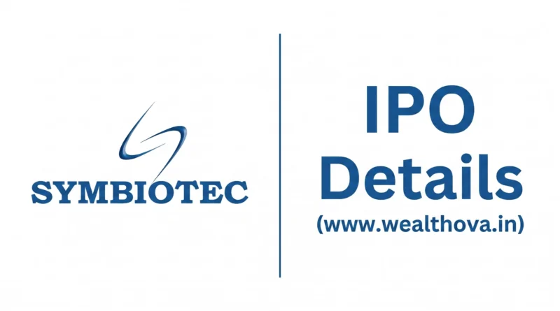 Symbiotec Pharmalab IPO logo and official details preview on Wealthova