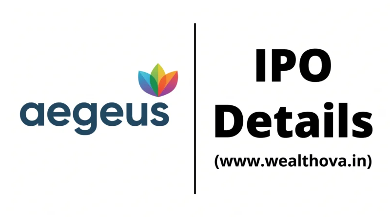 Aegeus Technologies IPO Details banner featuring Aegeus Technologies logo and Wealthova website