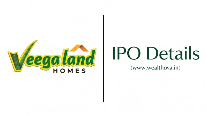 Veegaland Developers IPO details banner by Wealthova